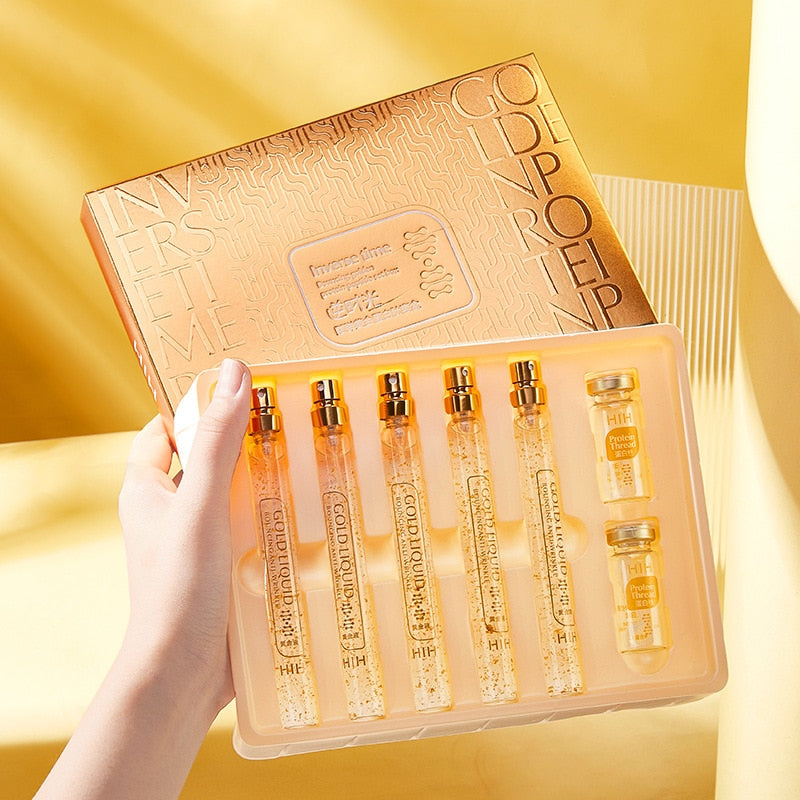 Kit Fios de Colágeno e Seda Removedores de Linhas de Expressão 40 PEÇAS -  ®LiftGold