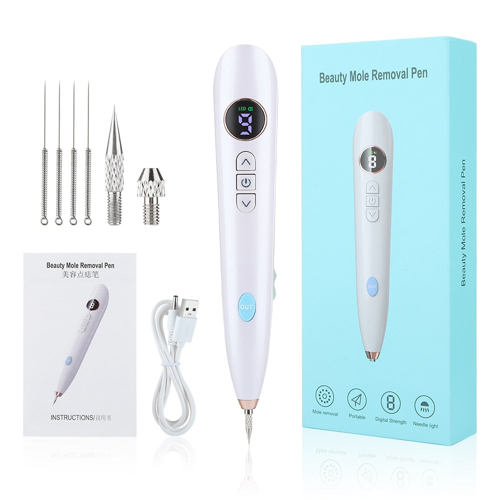 Caneta Laser Plasma 9 em 1 Removedora de manchas, verrugas, sardas e tatuagem ®PenPlasma