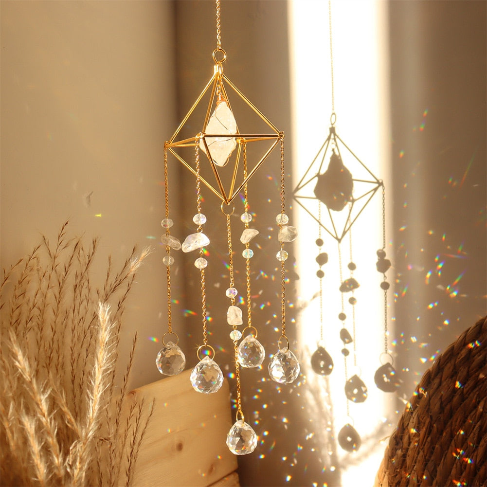 Apanhador de Sol Em Cristais ®Suncatcher + Frete Grátis