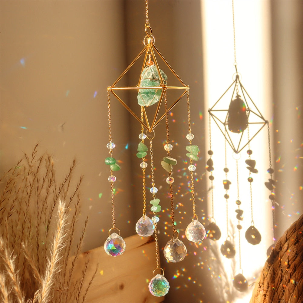 Apanhador de Sol Em Cristais ®Suncatcher + Frete Grátis