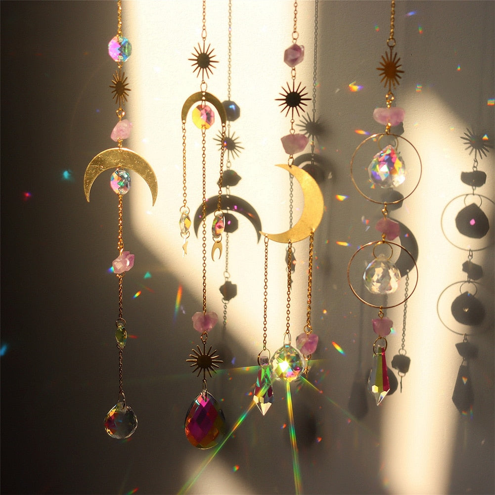 Apanhador de Sol Em Cristais ®Suncatcher + Frete Grátis