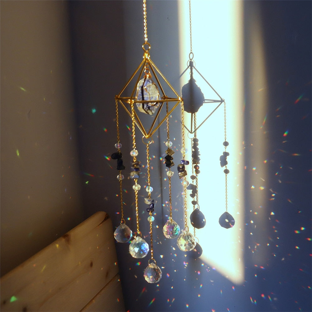Apanhador de Sol Em Cristais ®Suncatcher + Frete Grátis