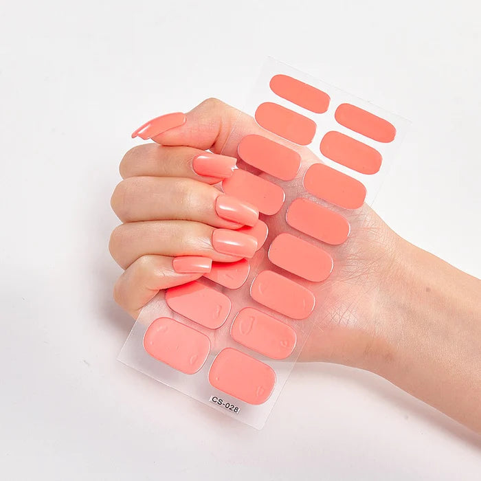 Unhas Adesivas de Gel de Fácil Aplicação - ®NailGirl