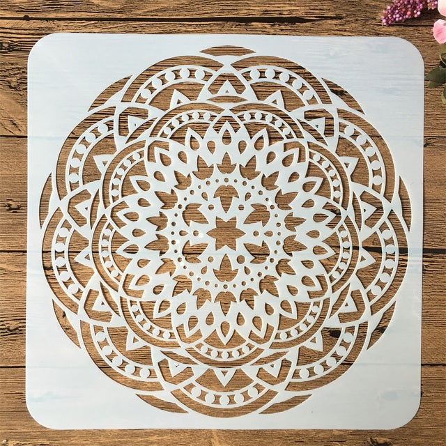Molde Floral Stencil para Topo de Bolo (Vendas Individuais e Kit Completo)