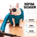 Roupão Térmico para Secagem de Cachorro e Gato ®DushPet