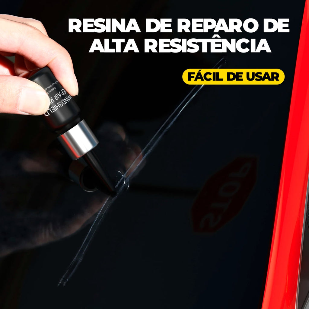 Reparador de Vidros - GlassRepair® 3 em 1