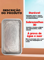 Kit Modelador de Sobrancelha 3D + Lamina (Brinde) - ®Eyemodel